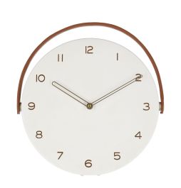 Ura stenska Josue bianco, 32cm
