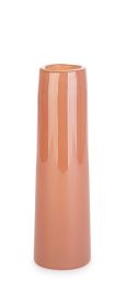 Vaza steklena Jannik salmon, 24cm

