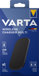 Polnilec brezžični CHARGER PRO, 15W z USB-C kablom, Varta
