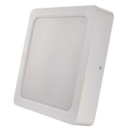 Panel LED RUBIC nadometni kvadratni 24W BEL 2400lm 4000K 220 × 220 x 42 mm IP20 Emos