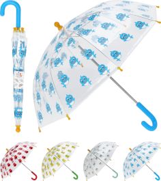 Dežnik otroški transparent, različni dekorji
