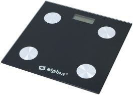 Tehtnica osebna Alpina, merjenje ITM, digitalna do 180 kg, Bluetooth, App
