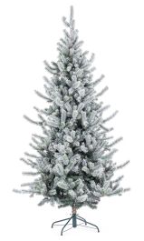 Smreka novoletna zasnežena slim Serrone 210 cm, Bizz.
