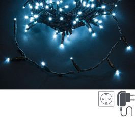 Lučke 500 led ledeno bela 3 mm, 8 funkcij utripanja s časovnikom, 24,95 m, IP44, Bizz.