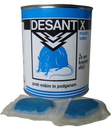 Rodenticid DESANT X, vaba za miši in podgane, 150 g, Forth