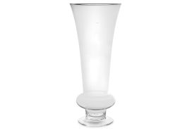 Vaza steklena 70 x 30cm
