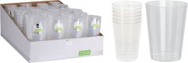 Kozarec za večkratno uporabo pvc 280ml, 6/1 pralno v pomivalnem stroju
