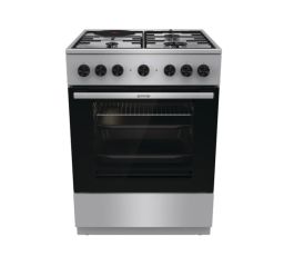 Štedilnik kombinirani Gorenje GK6B42XD, širina 60 cm, inox