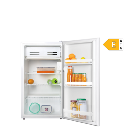 Hladilnik enovratni Vivax TTR-93E, višina 85 cm, širina 47,2 cm, bele barve