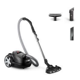 Sesalnik z vrečko Philips XD8122/10, 900 W, LED luč, doseg 12 m