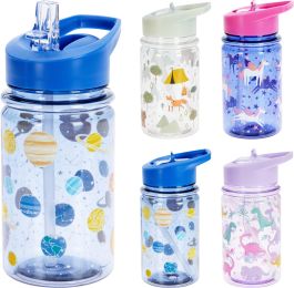 Steklenica za vodo otroška 450ml,  različni dekorji
