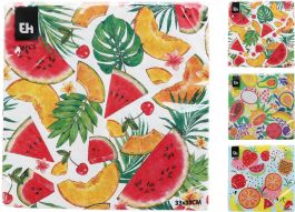 Serviete papirnate  33x33cm set 16/1 dekor  poletno sadje
