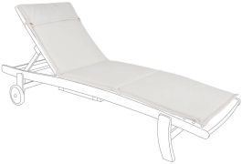 Blazina za ležalnik Poly 180 bež, 63x190 cm, Bizz.