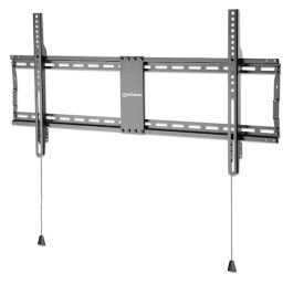 Nosilec TV fiksni stenski 43''-100'' MANHATTAN, 70kg, črne barve, ultra tanek