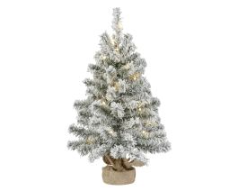 Smreka novoletna zasnežena  led 60 cm Imperial
