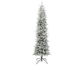 Smreka novoletna zasnežena 210 cm, Slim, Kaem.