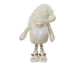 Figura božična palček bež 60 cm, Kaem.