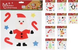 Nalepke XMAS figurice, 10 kos
