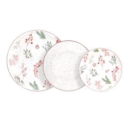 Krožnik garnitura 18/1 Madison winter, porcelan
