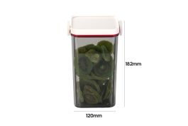 Doza za hrano, vakuumski pokrov, 1240ml, pvc 
