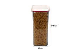 Doza za hrano, vakuumski pokrov, 1770ml, pvc 
