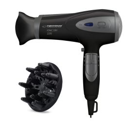 Sušilnik las Esperanza Ionic VIVEN, 2200 W, črn/siv