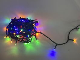 Lučke 80 led barvne 8 funkcij utripanja s časovnikom, 6 m, IP44
