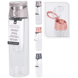 Steklenica za vodo, 700ml, tri barve, pvc 
