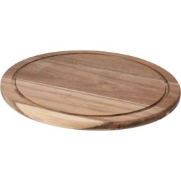 Deska okrogla 30cm, bambus 
