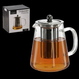Čajnik steklen z filtrom, 950ml
