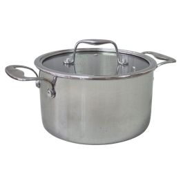 Lonec 3,2l Triply, steklen pokrov, 20cm
