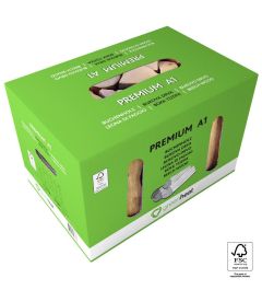 BUKOVA DRVA SEKANA SUŠENA, 26 PRDM, V KARTONU GREENHEAT AUSTRIA, dolžina: 25 cm, vlaga:  10% 