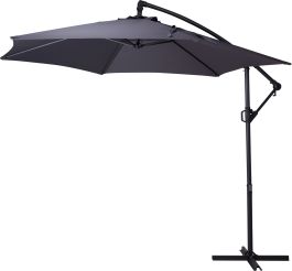 Senčnik temno siva fi 300 cm, Kop.
