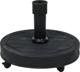 Podstavek za senčnike s kolesi, 27 kg, Koop.