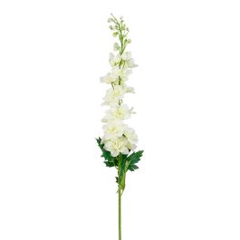 Cvetje umetno Mica, delphinium bež 78 cm, Edel.