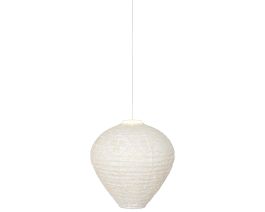 Lučke viseča bela z vzorci solarna 28 cm, Kaem.