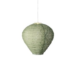 Lučke viseča zelena z vzorci solarna 28 cm, Kaem.