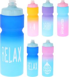Steklenica za vodo Relax, pvc, 1l
