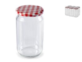 Kozarec za vlaganje s karo pokrovčkom, 720ml, 6/1
