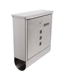 Poštni nabiralnik MBX-03-INOX/201, 305x330x90mm