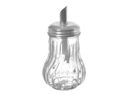 Doza steklena za posipanje sladkorja, 250ml 
