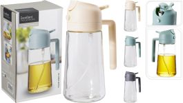 Steklenica s sprejem 450ml,olje/kis 
