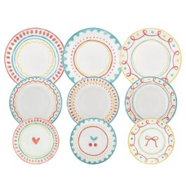 Krožnik garnitura Madison Cherry Pop 18/1, porcelan 

