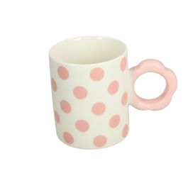 Lonček Iris Daisy Rosa, 340ml, porcelan 
