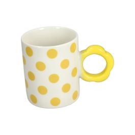 Lonček Iris Daisy Giallo, 340ml, porcelan 
