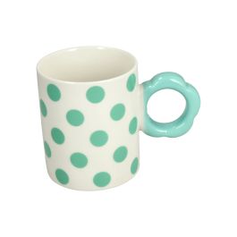 Lonček Iris Daisy Verde, 340ml, porcelan 
