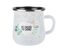 Lonček 0,72l ko zadiši po domu, 10 cm, emajl
