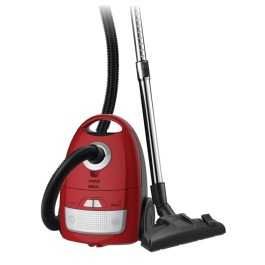 Sesalnik z vrečko Vivax VC-700R REO, 700 W, rdeč
