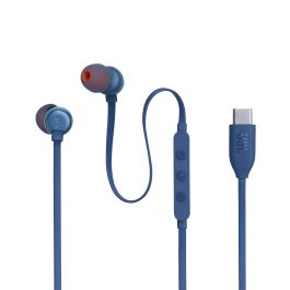 Slušalke Žične T310 USB- C Modra JBL