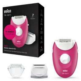 Epilator Braun Silk-epil 3-3276, roza